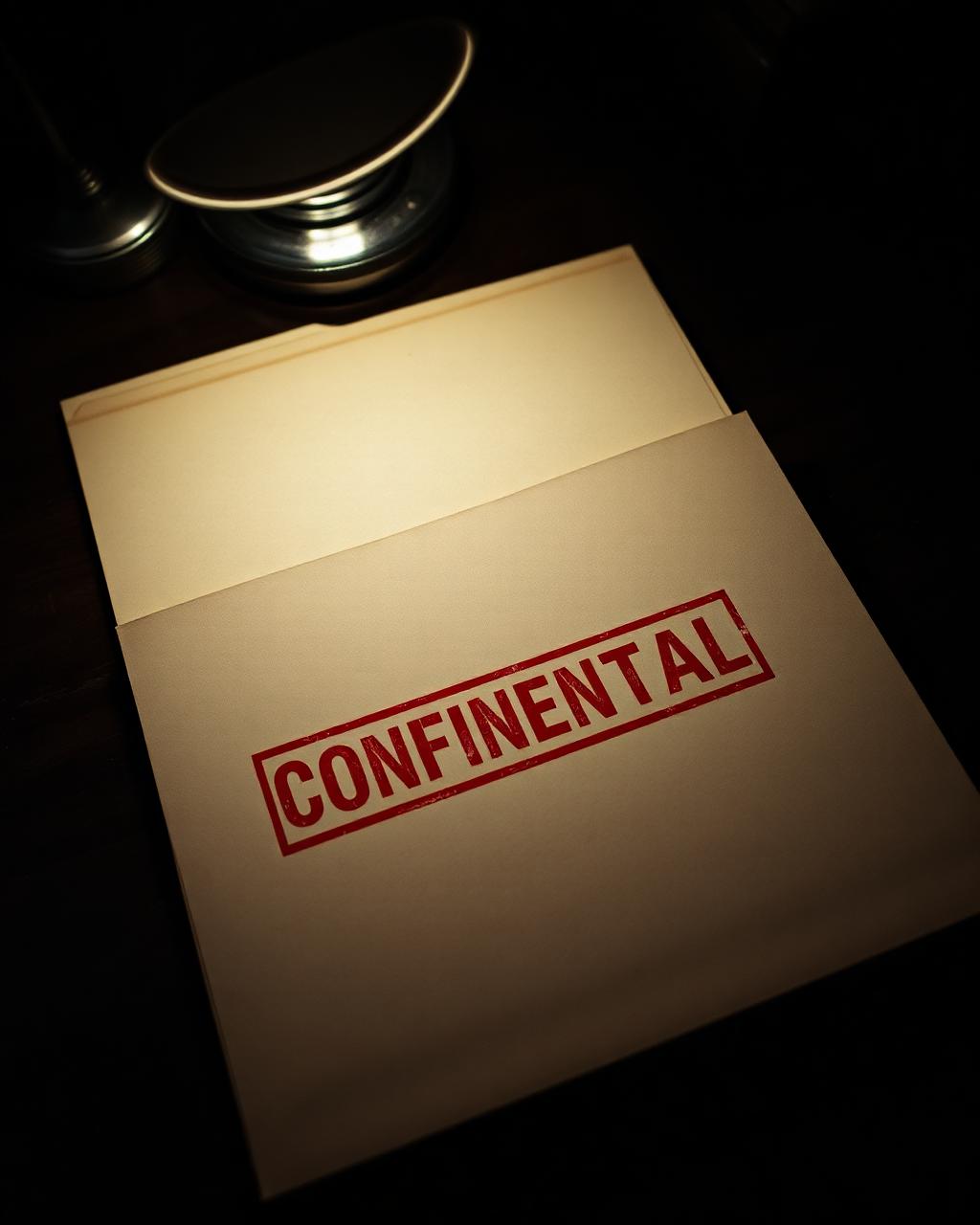 Confidential case folder